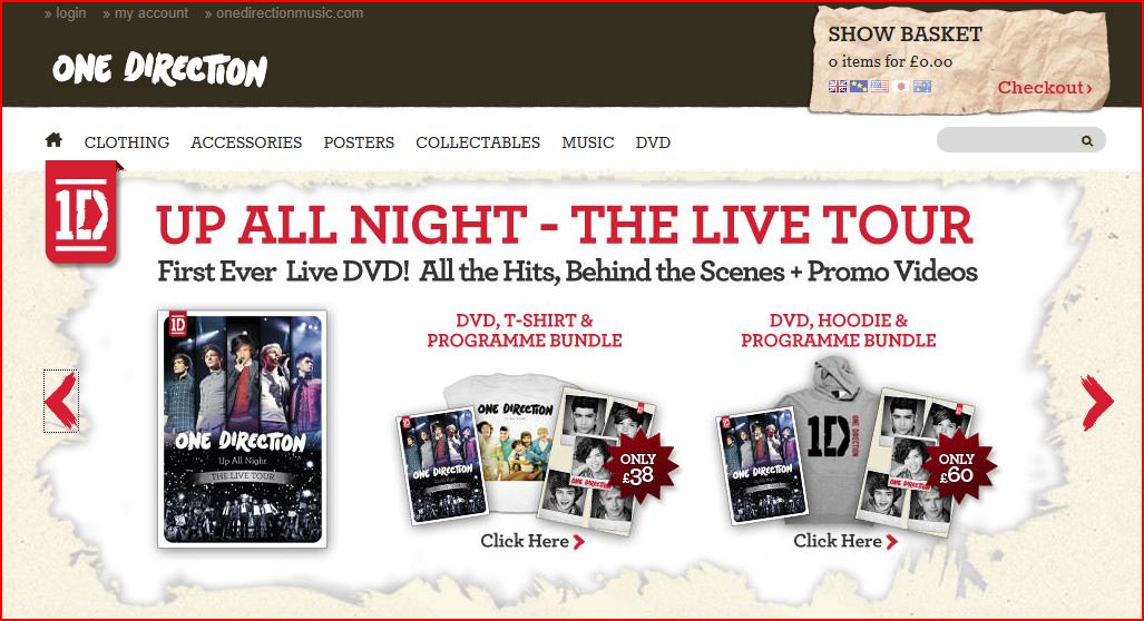 One Direction  The Official Website